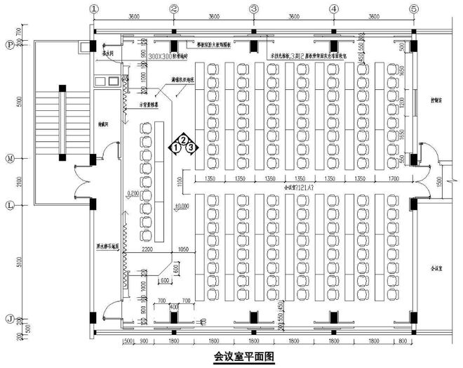 集会室计划平面图：打制高效、安宁的集会空bd半岛体育间(图1)